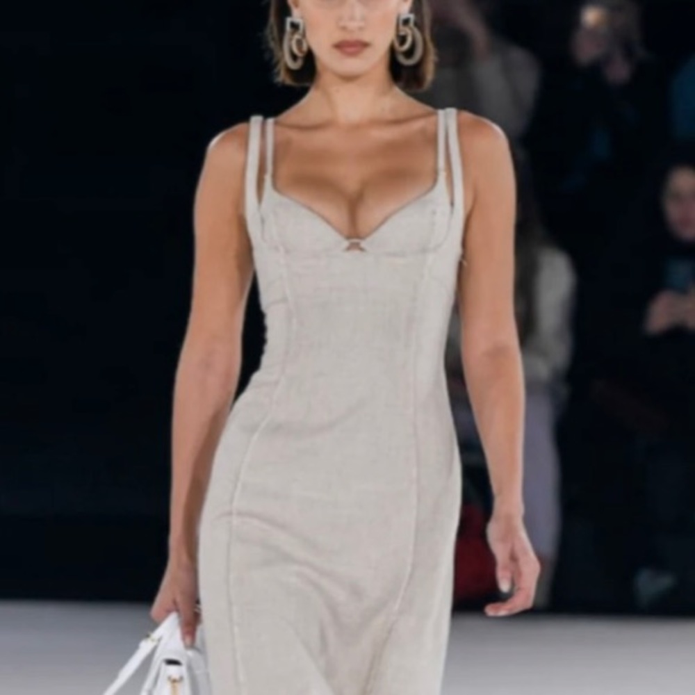 NWT Jacquemus La Robe Valerie, Size 40 Fr (US 8)